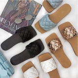 New Design Square Toe Slippers Sandals For Ladies